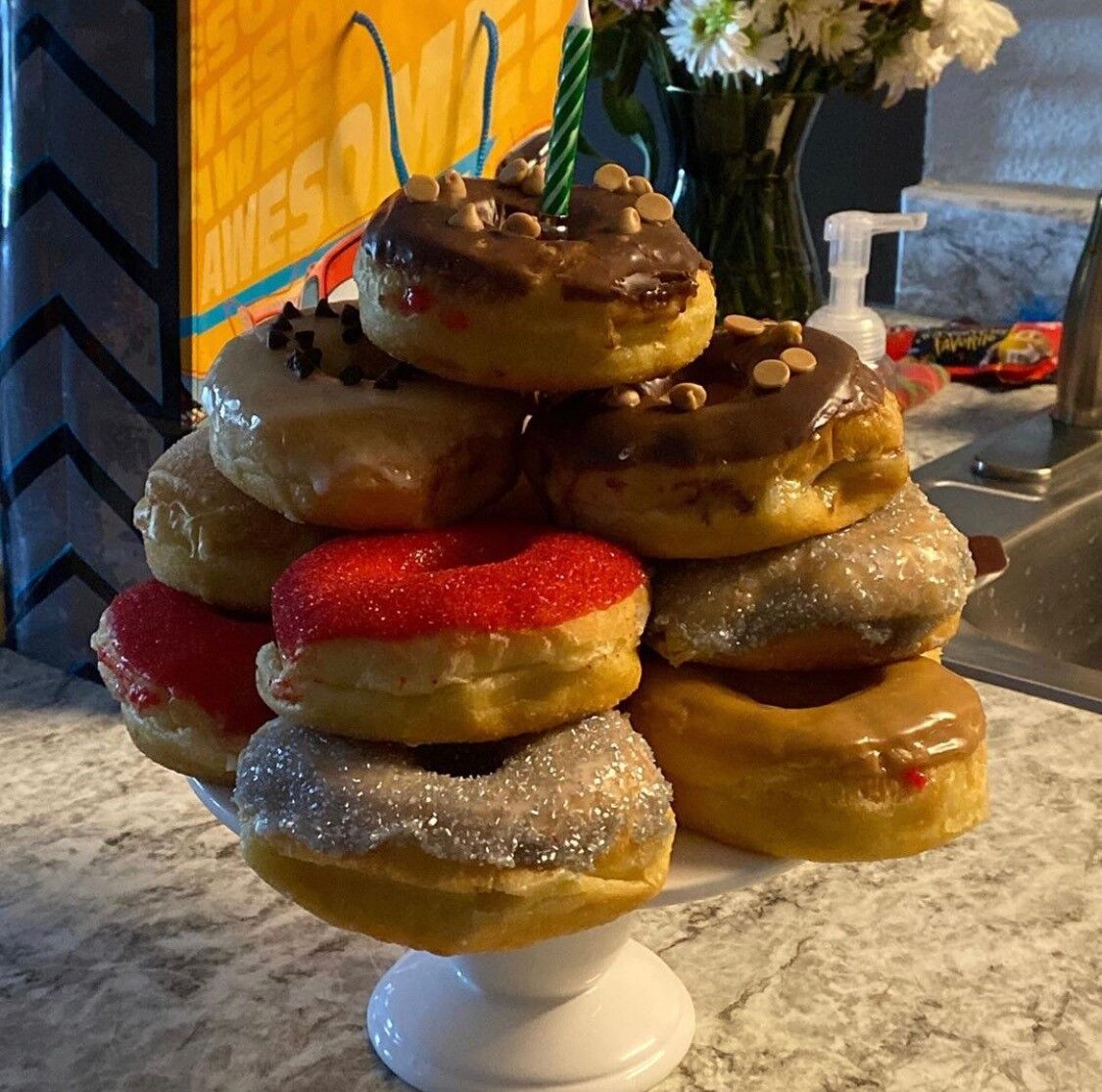 Doughnut Cake